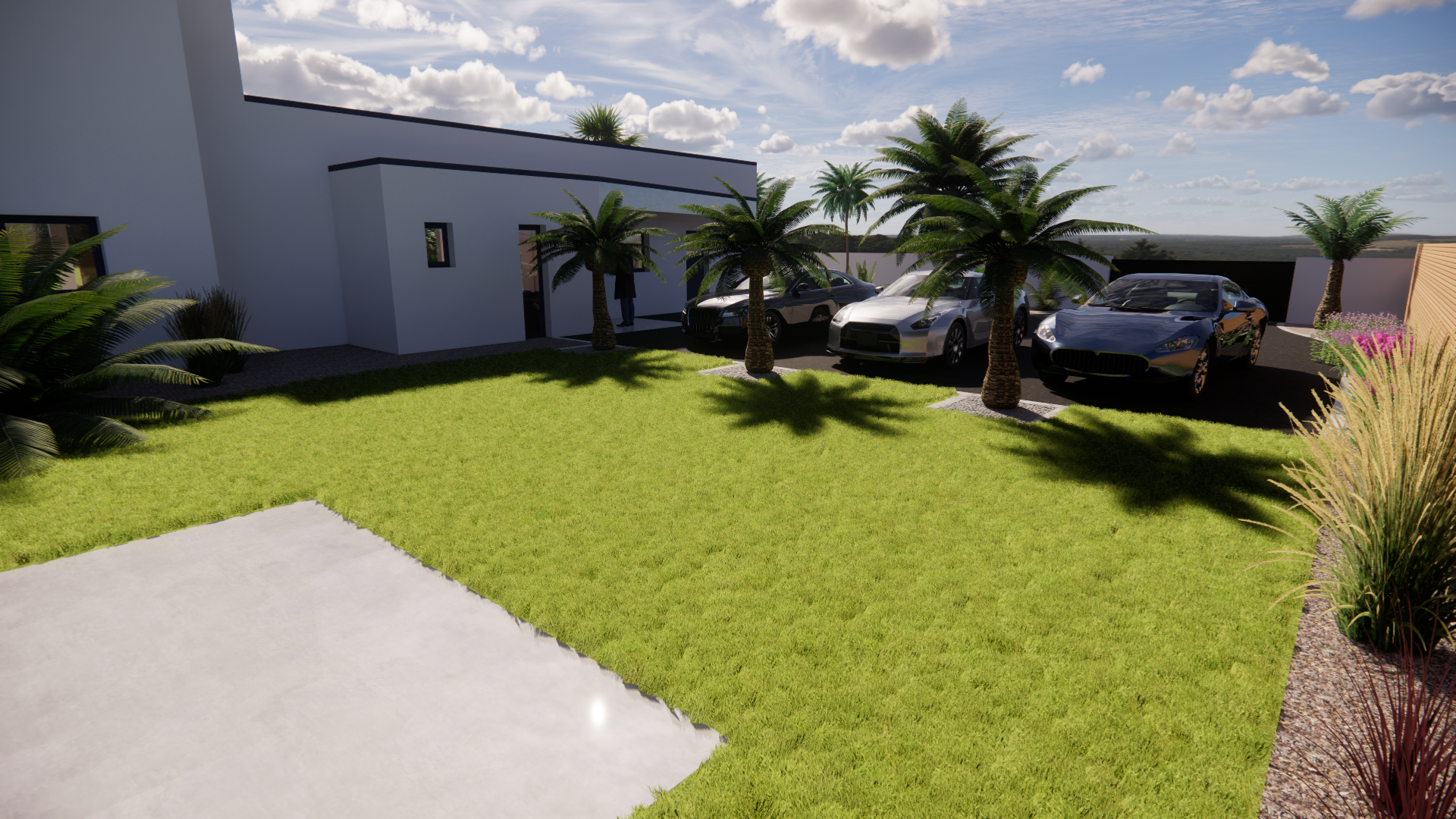 Plan de conception d’un jardin