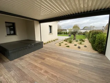création terrasse à Plestin-les-Grèves - image 2