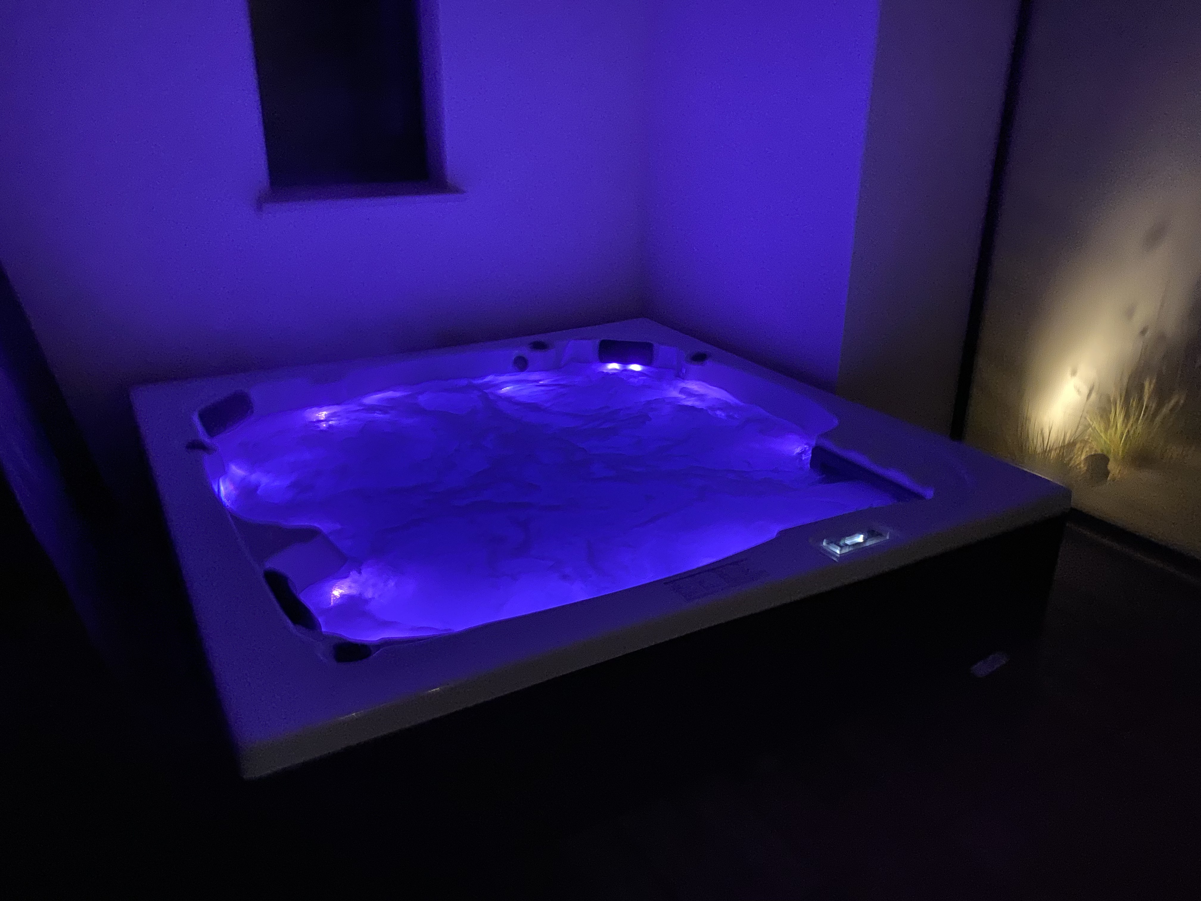 Installation d'un spa extérieur