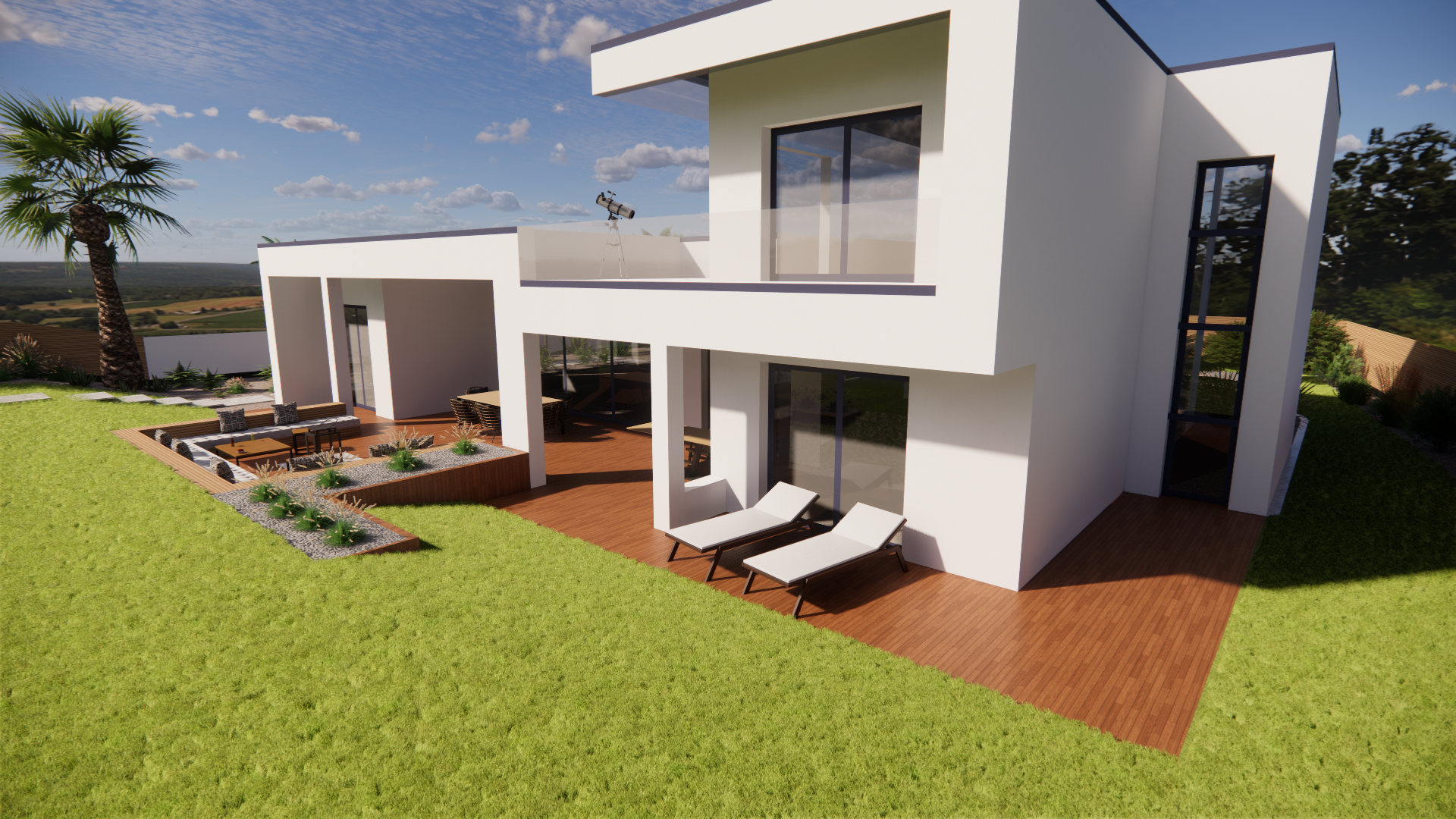 Projet de jardin en trois dimensions